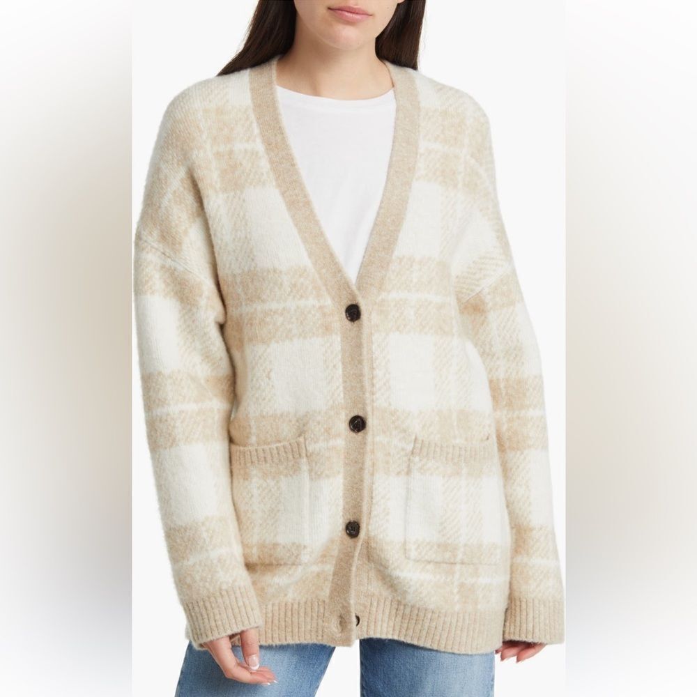 Rails Runi Plaid Cardigan NWT